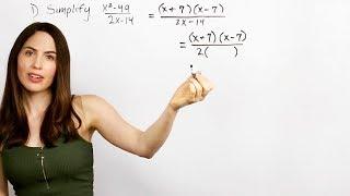 Simplifying Rational Expressions... How? (NancyPi)