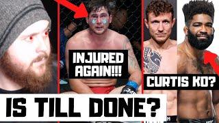 Darren "The Disappointment" Till Pulls Out Of UFC London! Hermansson vs Curtis? MMA News Reaction