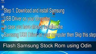 How to Samsung Galaxy S8 SM G950F Firmware Update (Fix ROM)