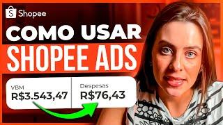 SHOPEE ADS Passo a Passo de como UTILIZAR! (O QUE NÃO TE MOSTRAM!) - Prisciane Pereira