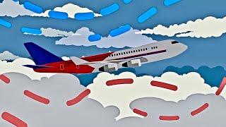 Don't Worry About Airplane Turbulence - Great Animation Explains It