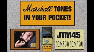 Pedaliction Series | Joyo Golden Face Amp Simulator Pedal Review - Another Marshall in a box pedal!