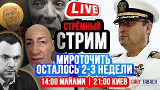 МИРОТОЧИТЬ ОСТАЛОСЬ 2-3 НЕДЕЛИ  LIVE СТРИМ |  ГАРИ ТАБАХ | 26.12.24 | 14:00 МАЙАМИ, 21:00 КИЕВ