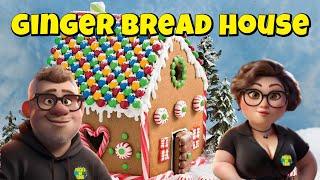 LIVE: Building A Simple Ginger Bread House!