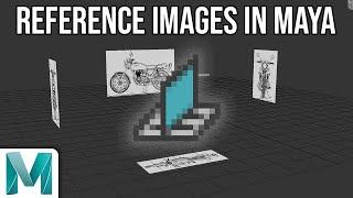 Maya - Importing & Using Image Plane References