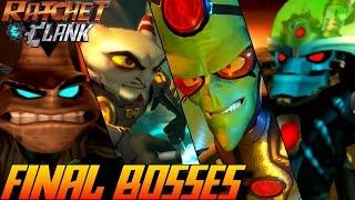 Ratchet & Clank - ALL Final Bosses 2002-2016 (PS4, PS3, PS2, PSP)