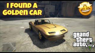 I Found Golden Car in GTA 5 | UJ Gamerz