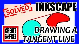 Tangents in Inkscape | Draw a Tangent between Shapes