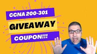 CCNA 200-301 GIVEAWAY coupon from MynetworkTraining.com