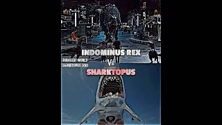 Indominus Rex vs Sharktopus #sharktopus #indominusrex #vsbattle #vsedit #wisedit #wis #jurassicworld