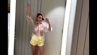  Dressing Room Try On Haul  Try on haul transparent dress