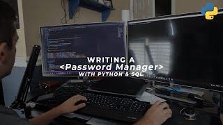 I Wrote a Password Manager with Python & SQL