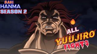 All Yujiro Hanma Fights | Baki Hanma Season 2 Part 1