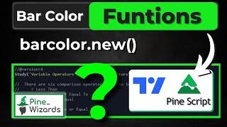 Bar Color Function In Pine script | Lesson 22 | Pine script Couse