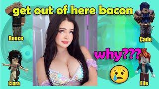 TEXT To Speech  I’m The Only Bacon In The GC That Why They Hate Me | Stella Roblox Stories