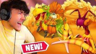 GOBBLEGUARD & BUZZINGA UPGRADED FIRE HAVEN!! (My Singing Monsters)