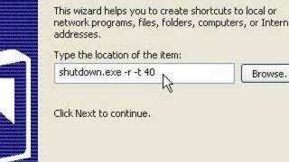 Create a shutdown, restart, or logoff shortcut on desktop