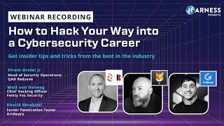 How to Hack Your Way Into a Cybersecurity Career