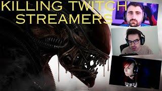 Killing Twitch streamers with my P50 Xenomorph in DBD