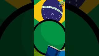 You're going to brazil  (Remake) #shorts #countryballs #humor #viral
