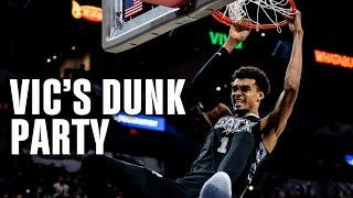 Wemby's DUNK PARTY on New Year's Eve vs Clippers!