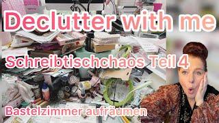 Declutter with me ️ Bastelzimmer aufräumen ️ Teil 4️ Action Retro shopping ️