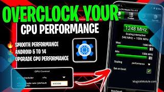 Overclock Android CPU Performance | Max FPS & Fix Lag ! No Root
