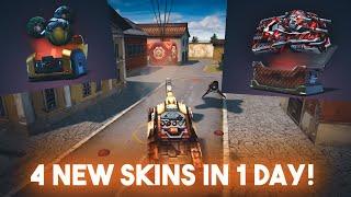 4 NEW SKINS IN 1 DAY?! - Opening 300 ULTRA CONTAINERS! - Grenades! - Tanker’s Day - Tanki Online