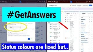 GetAnswers - Status colours are fixed