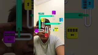 Unlocking levels and bending my brain ! Can you beat my time? ⏱️ #PuzzleChallenge #TikTokGames