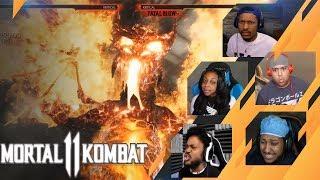 Gamers Reactions to Liu Kang DRAGON | Mortal Kombat 11