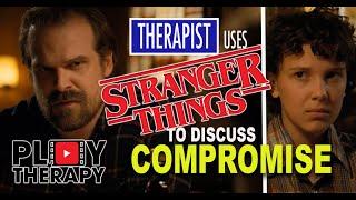 Therapist highlights COMPROMISE as used in STRANGER THINGS