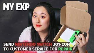 [VIVY] JOY-CON DRIFT FIXED! by sending it to service for FREE