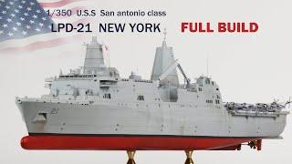 [FULL BUILD] 1/350 USS San Antonio class LPD-21 NEW YORK