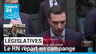 Législatives : Le Rassemblement national repart en campagne • FRANCE 24