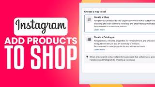 How To Add Products To Instagram Shop (2023) Simple Tutorial