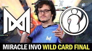 MIRACLE Invoker Beautiful Cataclysm — NIGMA vs IG Wild Card Final