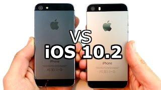 iPhone 5 vs iPhone 5S iOS 10.2