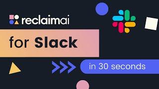 Reclaim.ai for Slack | Sync Slack Status to Google Calendar