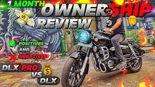 1 MONTH HONEST OWNERSHIP REVIEW HONDA CB 350 | POSITIVES AND NEGATIVES CB 350  DLX VS DLX PRO ISSUES