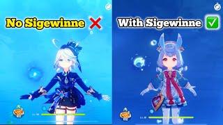 When you realize Sigewinne is the new underwater Meta..