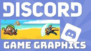 How to make a Discord game with graphics in c#