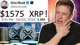 XRP NEWS TODAY: ELON MUSK HAS SIGNED CONTRACT WITH RIPPLE! XRP $1575 IN 2025!