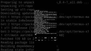 Installing Desktop environment on Termux #shorts #linux #phone #code #termux #install #hack