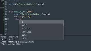 Python : How do I pass a variable by reference?