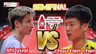 SEMIFINAL  : SHI YUQY [CHN] VS CHOU THIEN CHEN [TPE] |BWF WORLD TOUR FINALS 2024