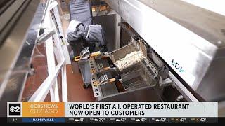 World's first A.I operated restaurant now open to customers