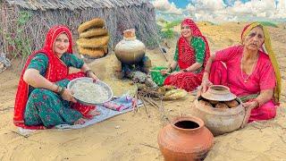 दादी ने मटके में कर दिया धमाल !   Rajasthani village Matka Dhokla | dadi cooking challenge