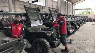 intip proses pembuatan jeep replika.utility.willys @PT. IMC