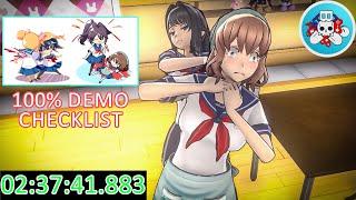 100% Demo Checklist Speedrun (Yandere Mode) 02:37:41.883